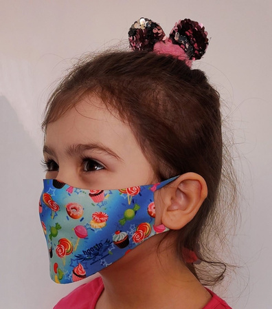 Children's mask candy (MAS-DZIE-SLO S)