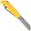 MAC Coltellerie Boat 2 Sailing Knife Yellow PP/TPE, Satin W 1.4034 (MC BOT2.Y)
