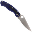 Spyderco Military G-10 Dark Blue CPM S110V Knife (C36GPDBL)