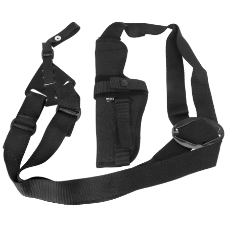 Dasta Vertical Shoulder Holster with Cross Rig for CZ 75/85, CZ 75 SP-01, CZ P-07, Glock 17, HK USP, SIG P-226, SIG SP2022, Walther P-99, Beretta 92 - ambidextrous