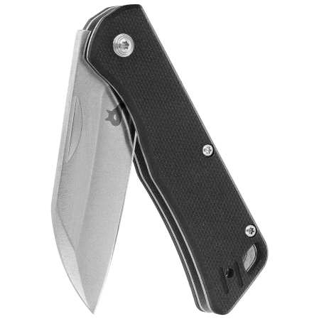 BlackFox Teeny Knife Black G10, Satin D2 (BF-785 G10)