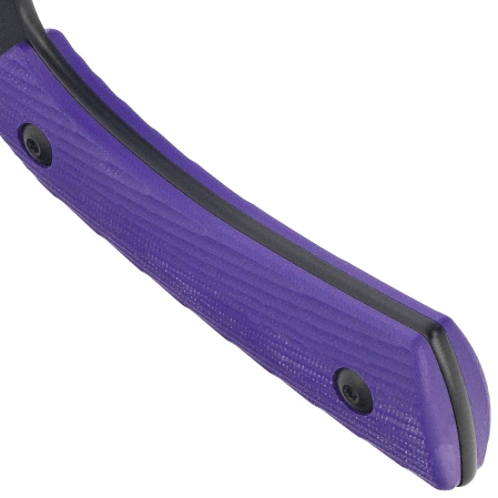 Bestech Step Knifew Purple G10, Black PVD D2 by Denis Simonutti (BFK06C)