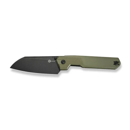Civivi Hid Knife OD Green G10, Black Stonewashed 14C28N by Ostap Hel (C23008-2)