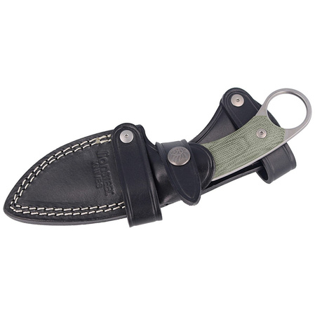 LionSteel H2 Canvas Green, Stonewashed M390 by Tommaso Rumici (H2 CVG)