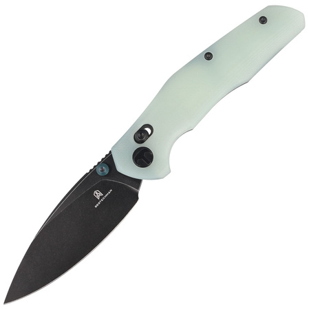 Bestechman Ronan Knife Jade G10, Black Titanized Stonewashed 14C28N (BMK02I)