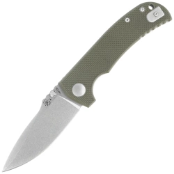 Spartan Blades Astor Green G10, Tumbled CPM 154CM by Les George (SFBL8GR)