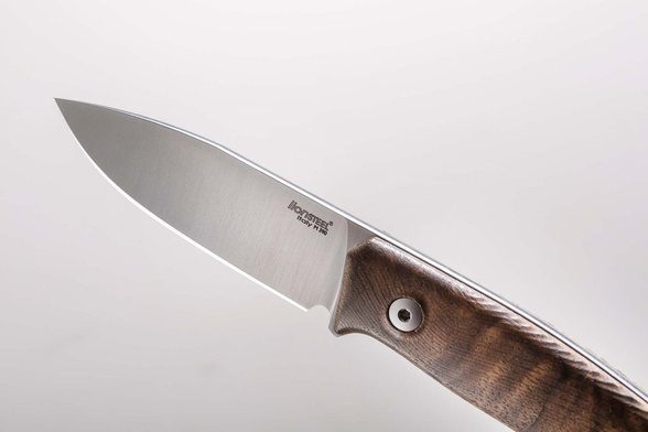 LionSteel Bushcraft Walnut / Fixed Satin Blade (M1 WN)