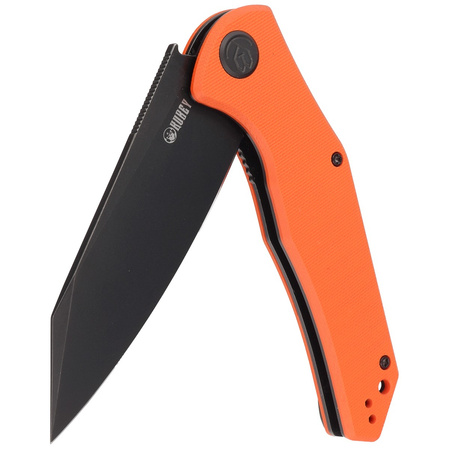 Nóż składany Kubey Flash Orange G10, Blackwashed AUS-10 (KU158G)