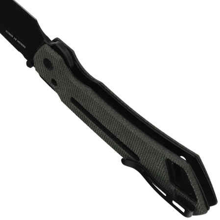 Nóż składany Civivi Buster FG Green Canvas Micarta, Black Stonewashed Nitro-V by Snecx Tan (C24052-3)