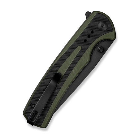 Sencut Regnator Knife Green / Black G10, Black 9Cr18MoV (S24057-2)