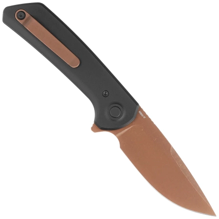 Nóż składany Reate PL-XF-A-10 Black Aluminium, Bronze PVD Nitro-V