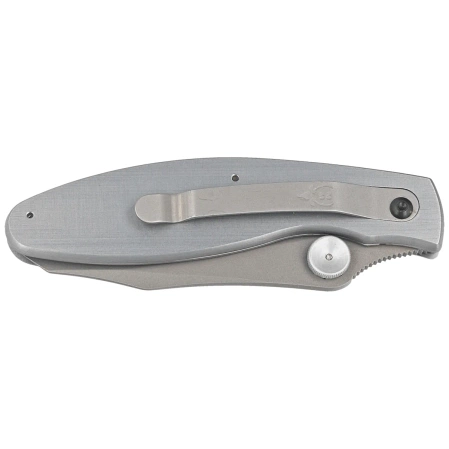 Muela KSC-7M Gray Aluminium/Black Micarta, Satin 440C