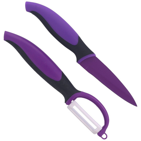 Taylor's Eye Knife Peeler and Peeler Set Violet (377800)