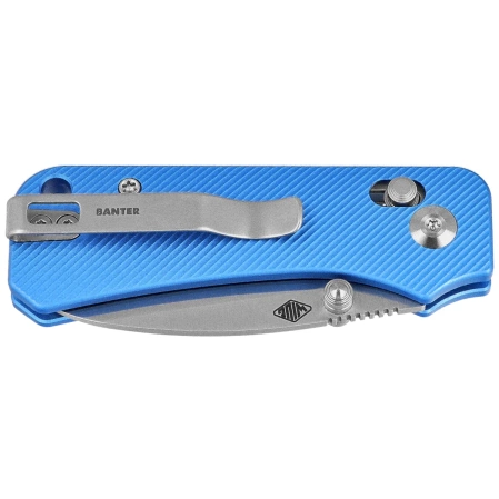 Civivi Baby Banter 2 Knife Blue Aluminum, Satin Nitro-V by Ben Petersen (C23074-1)