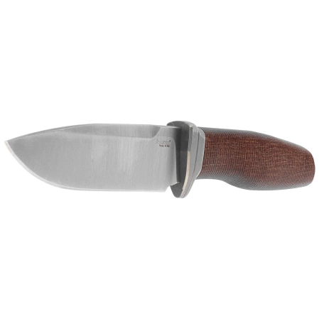 Nóż LionSteel Acha Natural Burlap Micarta, Satin M390 by Molletta (AH BLN)