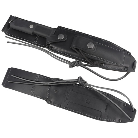 Nóż Extrema Rario Dobermann IV Classic Black Forprene, Satin N690 (04.1000.0184/SAT)