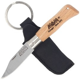 MAM Douro Mini Knife, Light Beech Wood, Inox HW, Satin 420 (2003-LW)