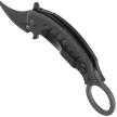 Nóż FOX PikAL / Karambit Black G10, Black Idroglider N690Co by Giuliano Ron (FX-826)