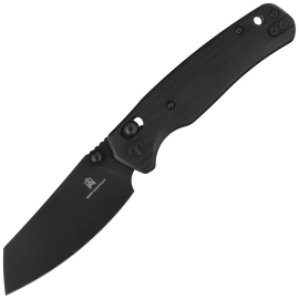 Bestechman Cicada's Wing Exclusive Knife Black G10, Black PVD 10Cr15MoV (BMK06-C-6)