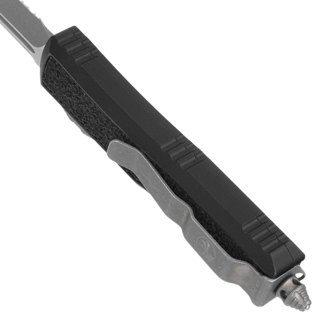 Nóż automatyczny OTF Microtech Daytona S/E Signature Black Aluminium, Apocalyptic P/S M390 by Tony Marfione (124-11APS)