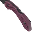 Spyderco DragonFly 2 Sprint Run Burgundy FRN, TiCN Micro-Melt PD#1 by Sal Glesser Knife (C28BGBK2)