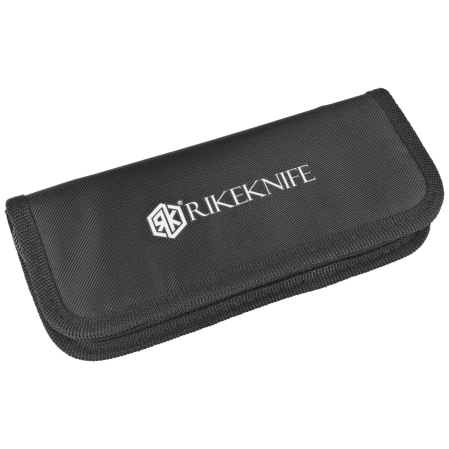 Nóż składany RikeKnife Shadow Clip Point Gray Titanium, Satin M390 (RK-Shadow-S-P)