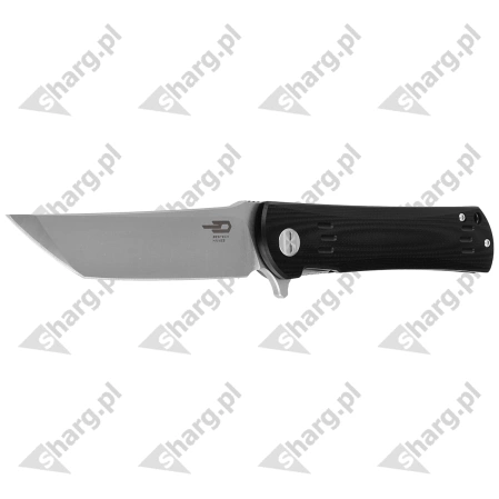 Nóż składany Bestech Kendo Black G10, Stonewashed / Satin D2 (BG06A-1)