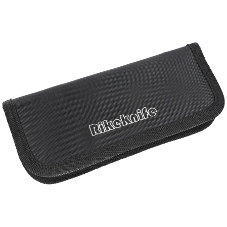 RikeKnife Framelock Blue Titanium, Bead Blast/Satin M390 (RK1707T-B)