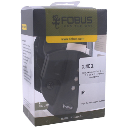 Holster Fobus Glock 17, 19, 19X, 22, 23, 25, 31, 32, 34, 35, 41 (GL-2 ND QL RP1)