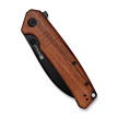 Nóż składany Sencut Awassi Guibourtia Wood, Black 9Cr18MoV (S24065-3)