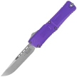 Microtech Combat Troodon Gen III S/E OTF Knife Purple Aluminum, Stonewashed M390MK by Tony Marfione (1143-10PU)