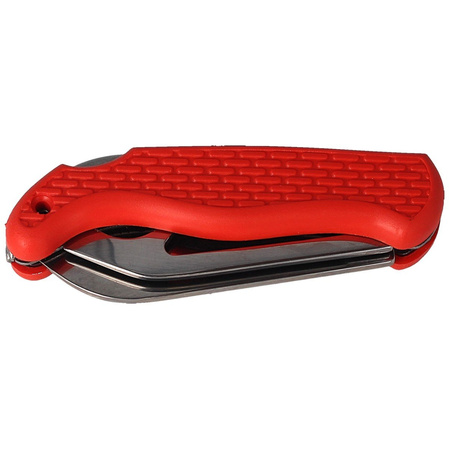 MAC Coltellerie Boat 2 Sailing Knife Red PP/TPE, Satin W 1.4034 (MC BOT2.R)