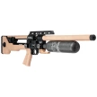 Reximex Throne Gen 2 FDE Carbon 4.5mm PCP Air Rifle with Regulator and Sound Moderator