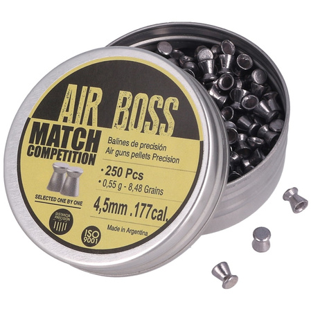 Śrut Apolo Air Boss Match Competition 4.5 mm, 250 szt. 0.55g/8.48gr (30301)