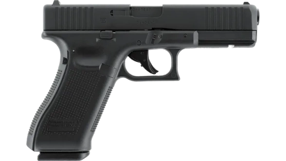 Pistolet wiatrówka Umarex Glock 17 Gen 5 MOS 4.5 mm BB 3J z płytkami (5.8450)