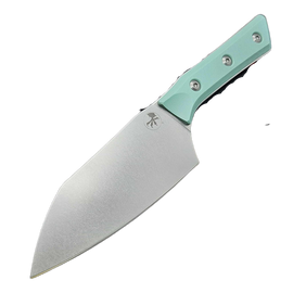 Nóż kuchenny Microtech Santoku 6" Caribbean Blue G10, Stonewashed M390MK (3200-10CA)