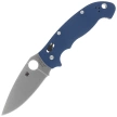 Nóż składany Spyderco Manix 2 XL Cobalt Blue, Satin CPM SPY27 by Eric Glesser (C95GPCBL2)