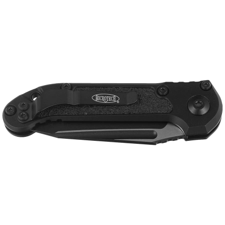 Microtech LUDT Gen III T/E Automatic Knife Black Aluminum, Black M390MK by Tony Marfione (1136-1T)