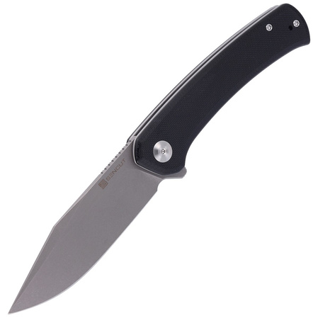 Sencut Knife Snap Black G10, Gray Stonewashed 9Cr18MoV (SA05B-V1)