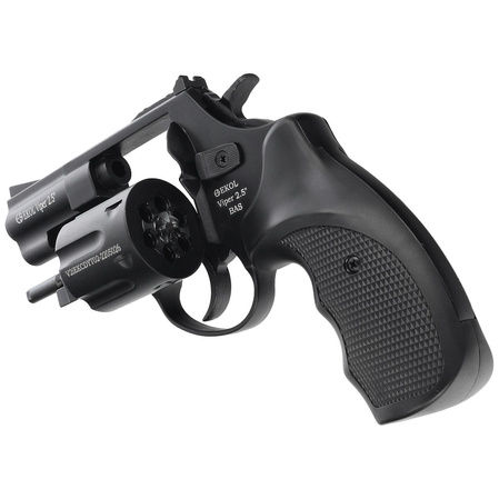 BAS Voltran Ekol Viper 2.5'' Matte Black cal. alarm revolver .22 Long Blanc