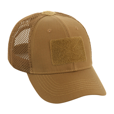 Czapka z daszkiem M-Tac Mesh Flex Rip-Stop z Velcro, Coyote Brown L/XL (40570017-58)