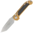Microtech LUDT Gen III T/E Automatic Knife Tan Aluminum, Stonewashed M390MK by Tony Marfione (1136-10TA)