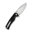 Sencut Skarnax Knife Black G10, Satin 9Cr18MoV (S24025-1)