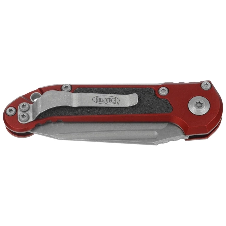 Nóż automatyczny Microtech LUDT Gen III T/E Merlot Aluminium, Apocalyptic M390MK by Tony Marfione (1136-10APMR)