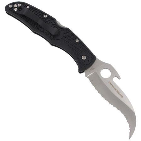 Spyderco Matriarch 2 FRN Black Emerson Opener SpyderEdge Knife (C12SBK2W)