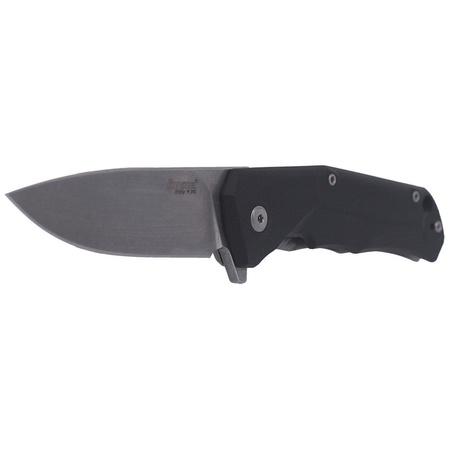 LionSteel T.R.E. G10 Black / Stone Washed Blade (TRE GBK)