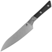 Microtech Utility Kitchen Knife Titanium Bolster/Black G10, Stonewashed MK390 (3400B-10BK)