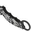 Fox The End Karambit Knife Black Aluminum, Black N690Co (FX-599 ALB-3)