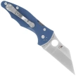 Spyderco Yojimbo 2 Knife Cobalt Blue G10, Satin CPM SPY27 by Michael Janich (C85GPCBL2)