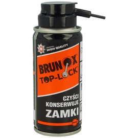 Brunox Top-Lock Spray 100 ml - smar do zamków, zawiasów, kłódek